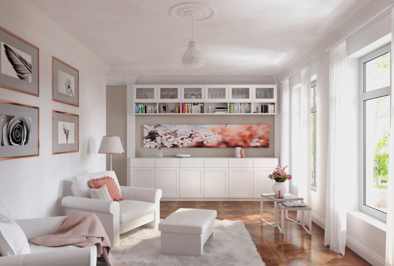 Wohnzimmer gemütlich dekorieren   deinSchrank.de