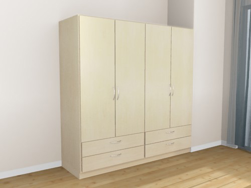 Kleiderschrank nach Maß planen & kaufen - Weiß und andere Dekore